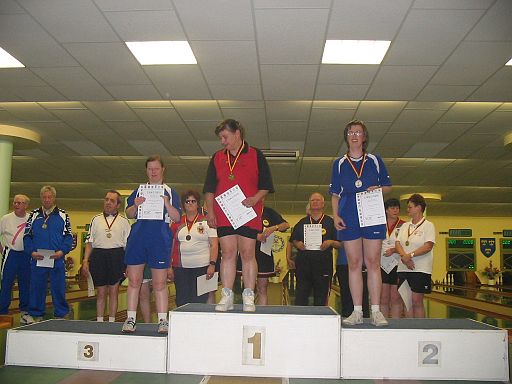 Siegerehrung WK 6a Damen